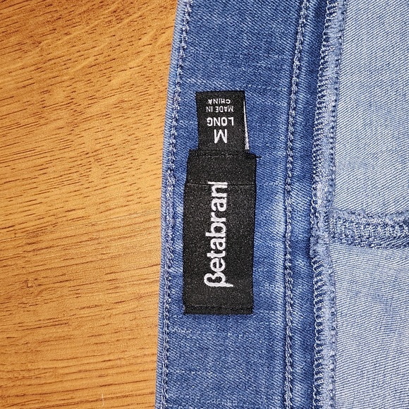 Betabrand jeans blue size Medium long - Picture 6 of 7